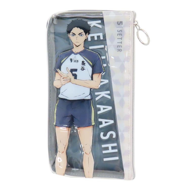 cinemacollection ハイキュー！！ ペンポーチ PVCポーチ パターンアート 赤葦京治 少年ジャンプ Green ..
