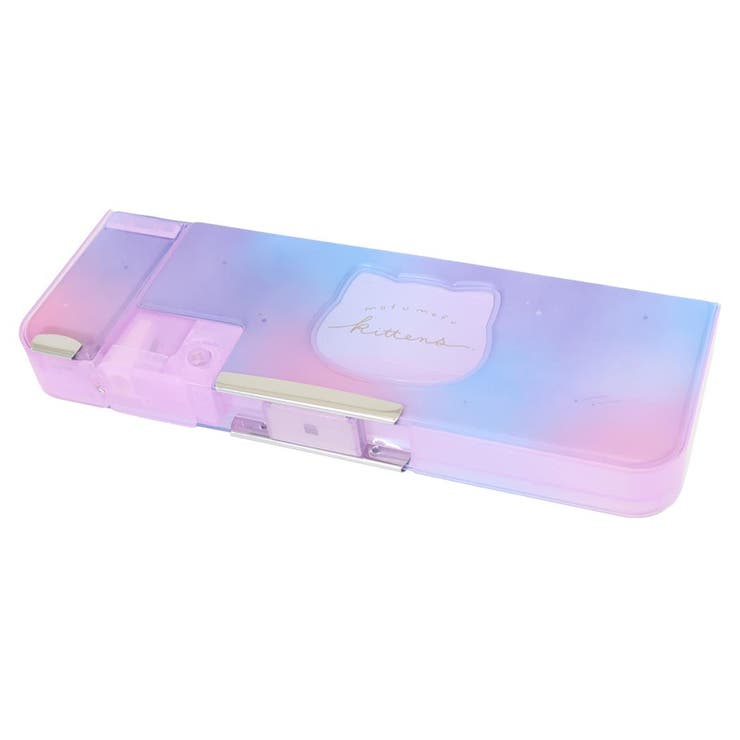 cinemacollection 筆箱 窓あきシアードロップソフトペンケース モフモフキトゥンズ クーリア 新学期準備文具 両面開き 小学生 子ども グッズ 文...