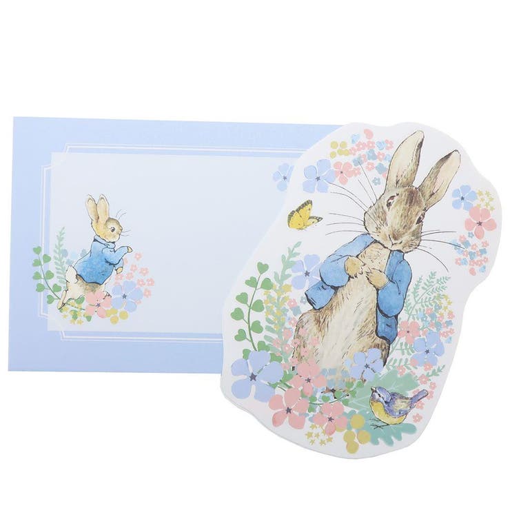 cinemacollection ピーターラビット レターセット ダイカットミニレター Peter Rabbit S&C 手渡し手紙セット ミニ便箋&ミニ封筒 ...