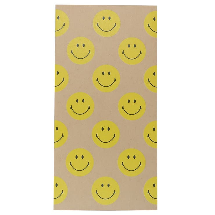 cinemacollection スマイリーフェイス ぽち袋 長ぽち袋 長封筒お年玉ポチ袋3枚セット AKC-92 Smiley Face アクティブコーポレー...