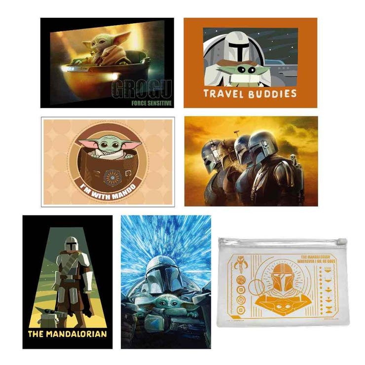 【10％OFFクーポン！2/10(火)1:59まで】cinemacollection スターウォーズ マンダロリアン POSTCARD ケース付きポストカードセット シーズン3 インロック コレクション雑貨 キャラクター グッズ 文房具