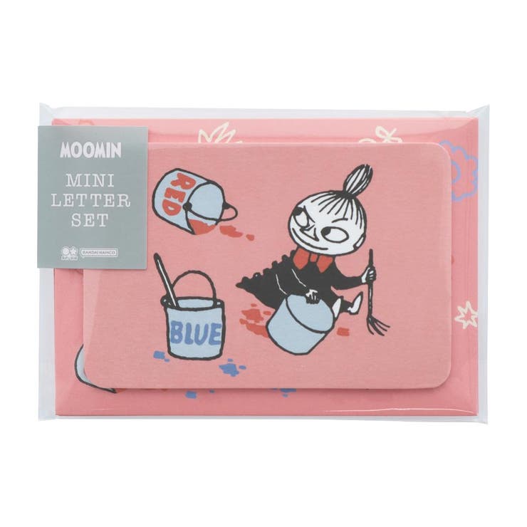 cinemacollection ムーミン 手紙セット ミニレターセット MU24 SS リトルミイ 北欧 サンスター文具 便せん かわいい プレゼント キャラ...