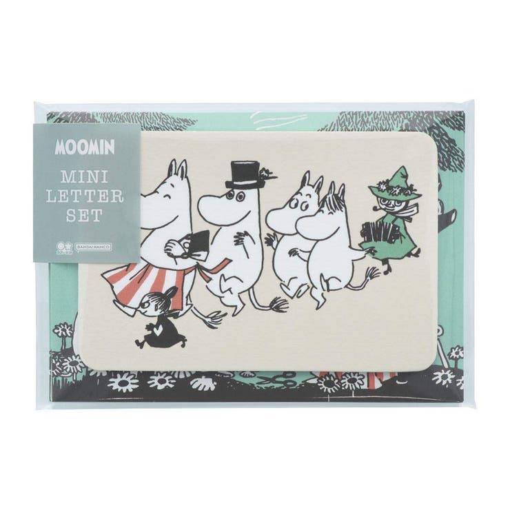 cinemacollection ムーミン 手紙セット ミニレターセット MU24 SS なかま 北欧 サンスター文具 便せん かわいい プレゼント キャラクタ...
