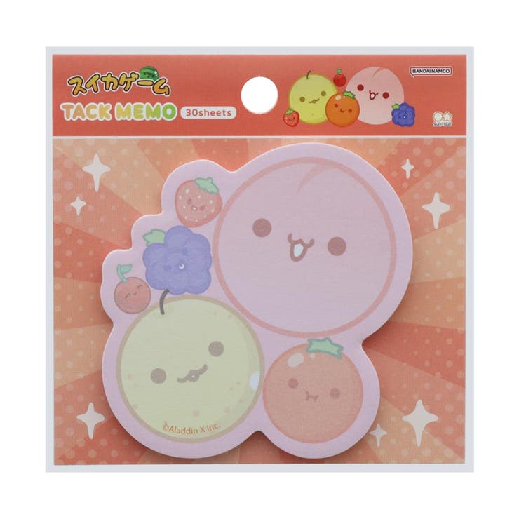 cinemacollection スイカゲーム 付箋 ダイカット付箋 B サンスター文具 ふせん 新学期準備文具 事務用..