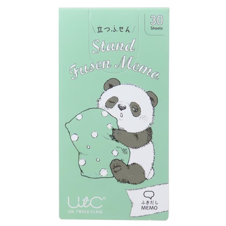 cinemacollection いわさきゆうし 付箋 立つふせん まだ眠たいパンダ ふきだし ヒサゴ 立つふせん かわ..