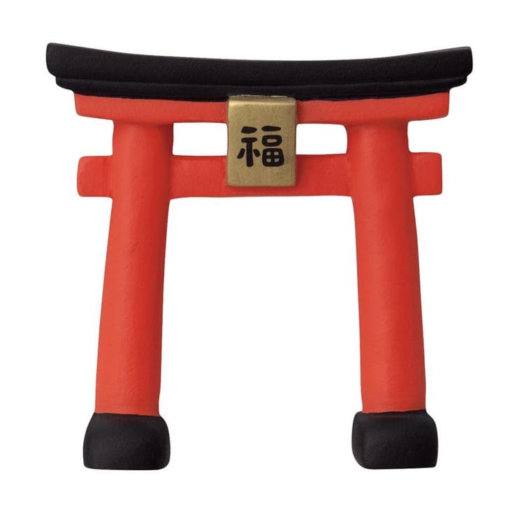 【10％OFFクーポン！12/11(木)1:59まで】cinemacollection FUKU 福 MONO concombre マスコット 豆福鳥居 デコレ インテリア かわいい グッズ 寝具・インテリア雑貨