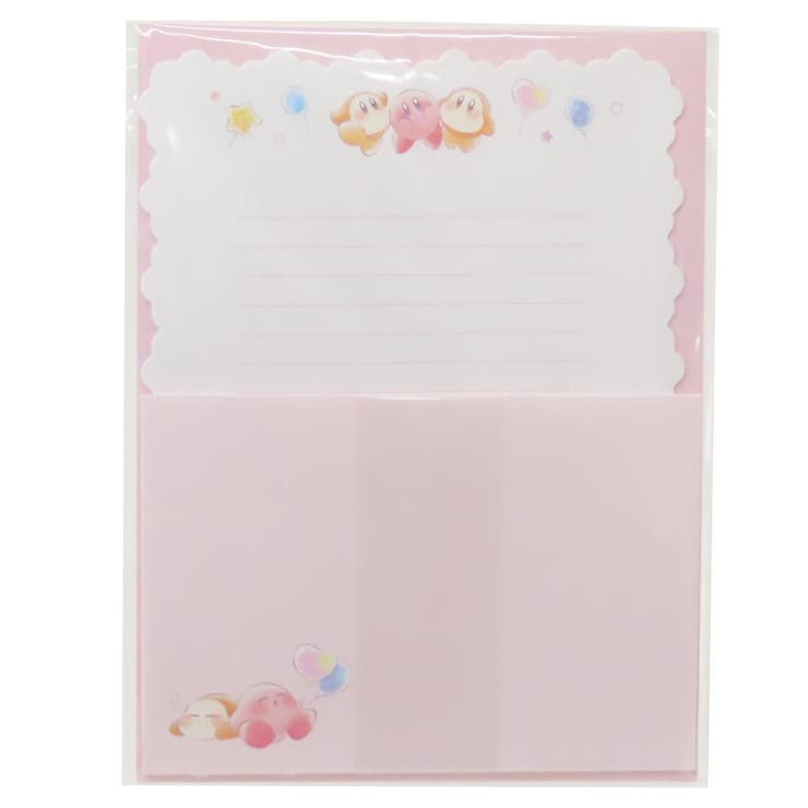 cinemacollection 星のカービィ レターセット カームレター STARRY DREAM カミオジャパン ダイカット便箋&封筒 手紙セット キャラク...