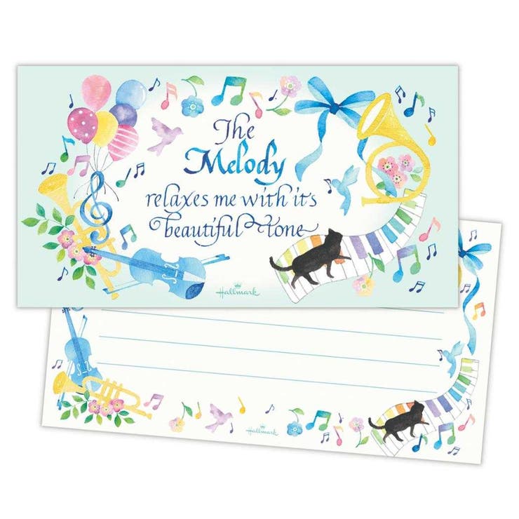 cinemacollection 便箋 一筆箋 リラックスメロディ 日本ホールマーク 便せん おしゃれ グッズ 文房具