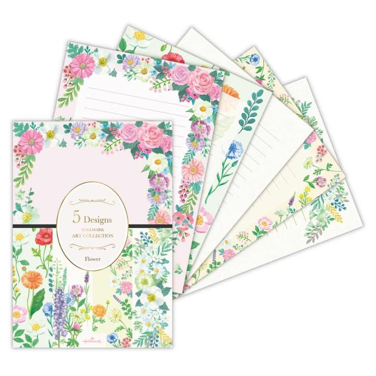 cinemacollection Azusa Omura 便箋 レターパッド HAC5Dフラワー 日本ホールマーク 手紙 便せん グッズ 文房具