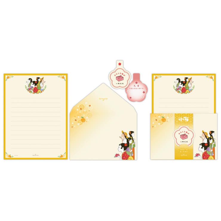 cinemacollection 小梅 レターセット 手紙セット KOUME 小梅と従妹たち 日本ホールマーク 封筒 便箋 キャラクター おしゃれ グッズ 文房...