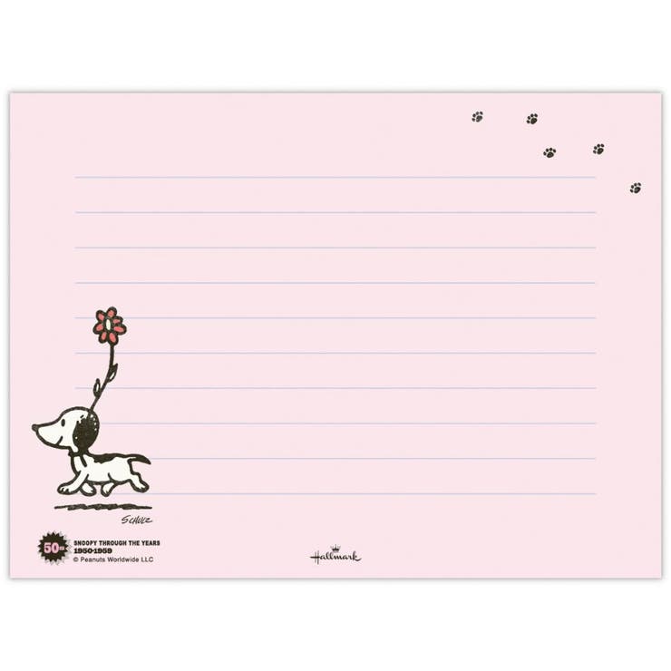【10％OFFクーポン！4/27(月)9:59まで】cinemacollection スヌーピー 便箋 レターパッド SN5Dピーナッツ ピーナッツ 日本ホールマーク 手紙 便せん キャラクター グッズ 文房具cinemacollection スヌーピー 2