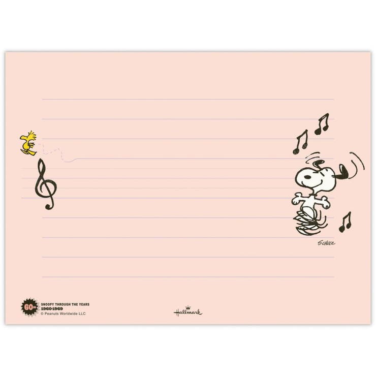 【10％OFFクーポン！4/27(月)9:59まで】cinemacollection スヌーピー 便箋 レターパッド SN5Dピーナッツ ピーナッツ 日本ホールマーク 手紙 便せん キャラクター グッズ 文房具cinemacollection スヌーピー 3