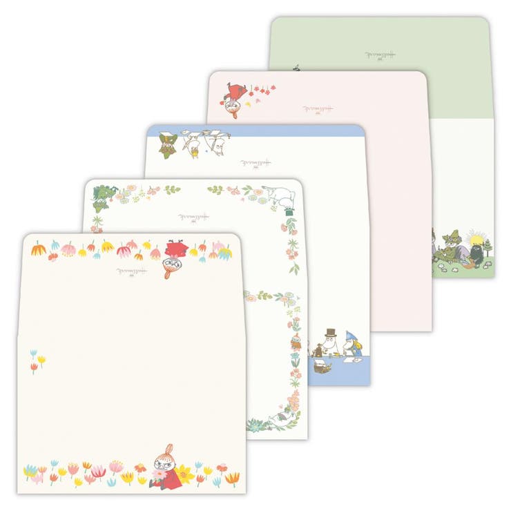 cinemacollection ムーミン 封筒 レターパッド用封筒 MO5Dムーミン 北欧 日本ホールマーク 手紙 おしゃれ キャラクター グッズ 文房具