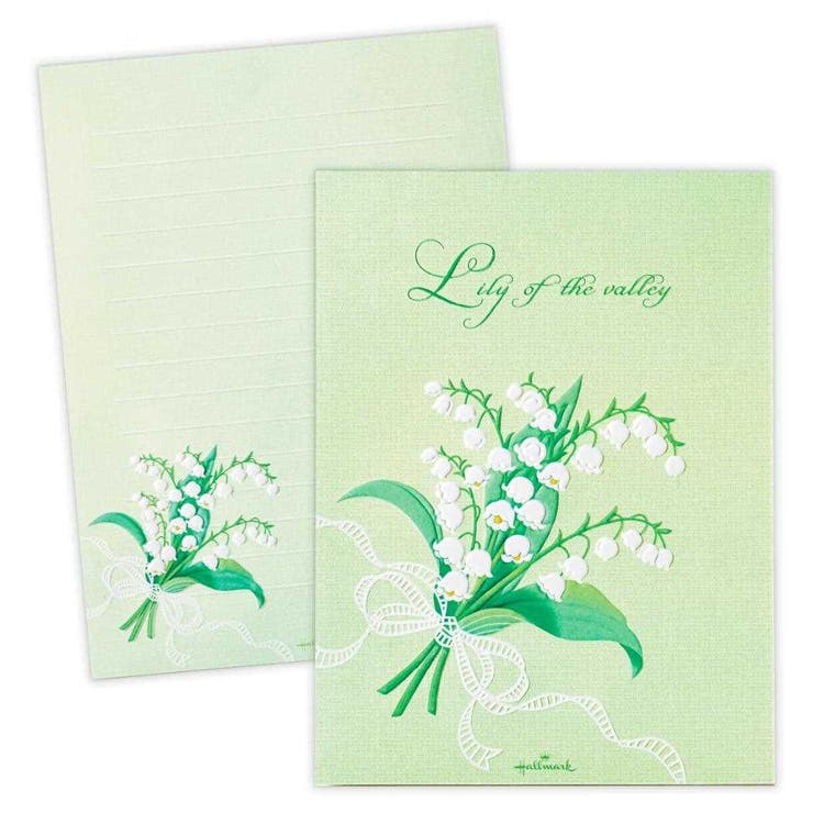 cinemacollection 便箋 レターパッド スズランブーケ 日本ホールマーク 手紙 便せん おしゃれ グッズ 文房具