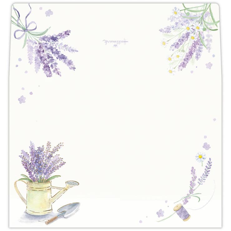 cinemacollection 封筒 レターパッド用封筒 ラベンダーガーデン 日本ホールマーク 手紙 おしゃれ グッズ 文房具