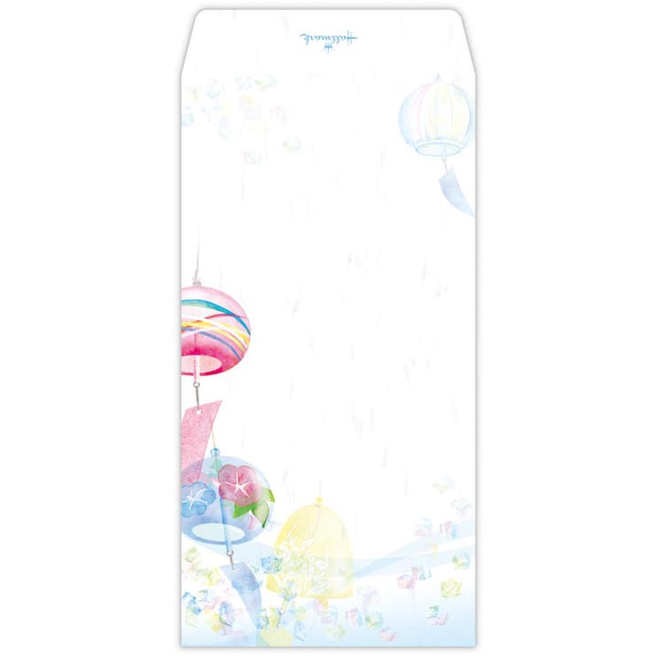 cinemacollection 封筒 レターパッド用封筒 全般柄 夏色涼み 風鈴 日本ホールマーク 手紙 おしゃれ かわいい 夏 グッズ 文房具