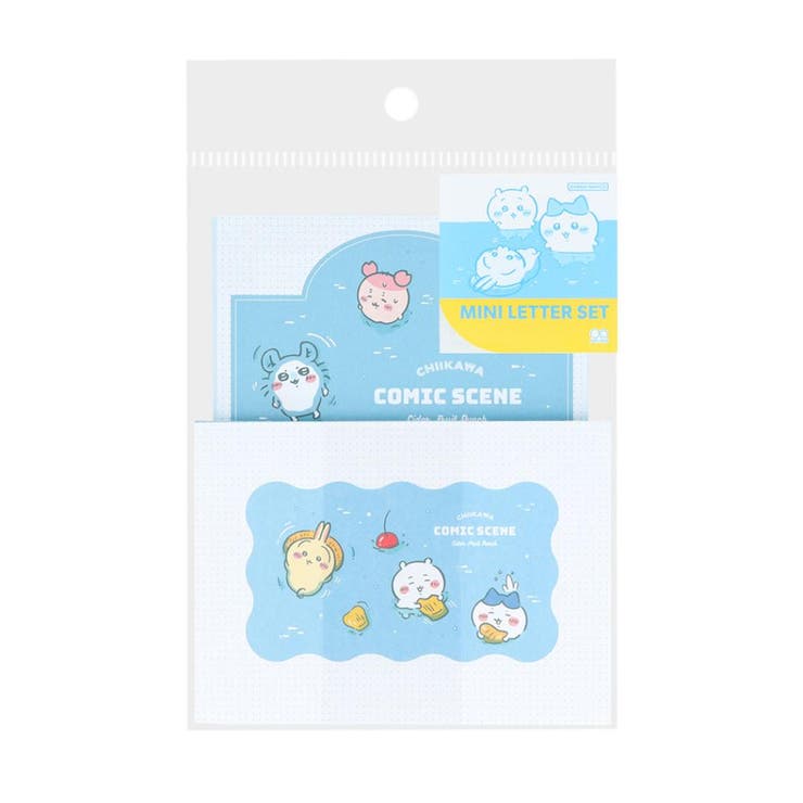 cinemacollection ちいかわ 手渡し手紙セット ミニレターセット フルーツポンチ COMIC SCENE サンスター文具 ミニ便箋&ミニ封筒 キャ...