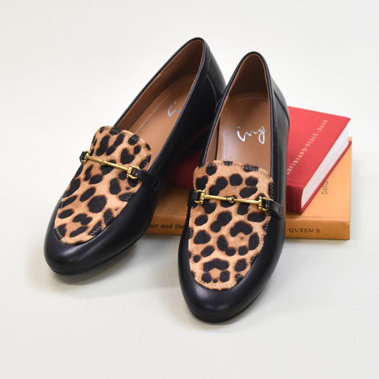 Mode et Jacomo×ing ビットローファー シューズ・靴