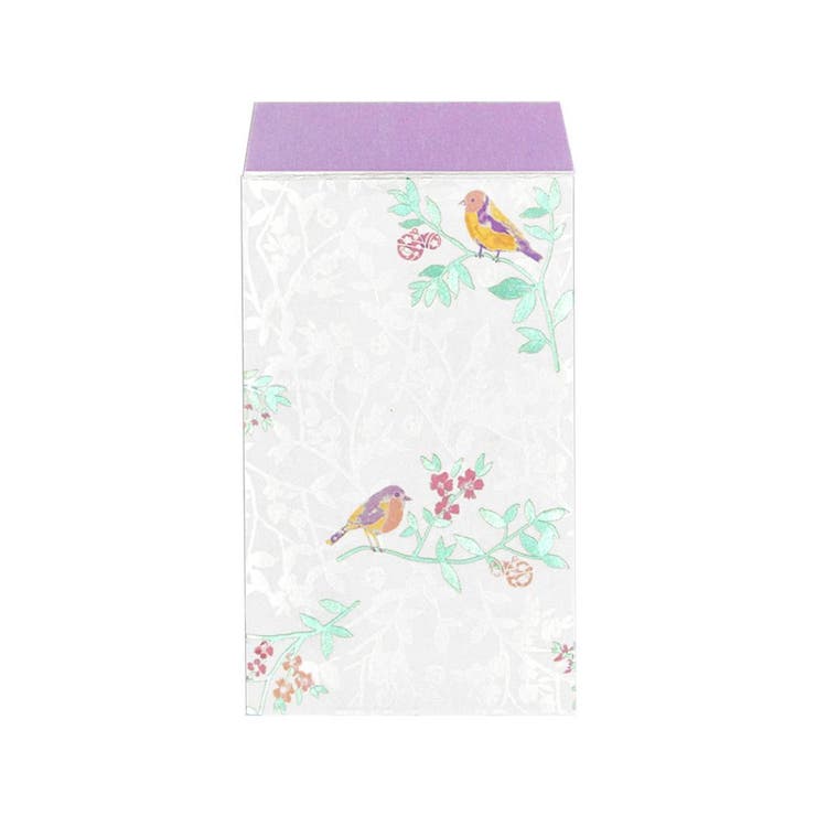 【10％OFFクーポン！3/26(木)1:59まで】cinemacollection ROKKAKU x misuzu uta みすゞうた ポチ袋 ぽち袋 2枚入り 私と小鳥と鈴と フタバ 箔押し 金子みすゞ お年玉 お盆玉 グッズ 文房具