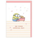 cinemacollection ミニオンズ グリーティングカード 誕生お祝い オルゴール MNボブ&ティム ユニバーサル映画 日本ホールマーク バースデーカー...