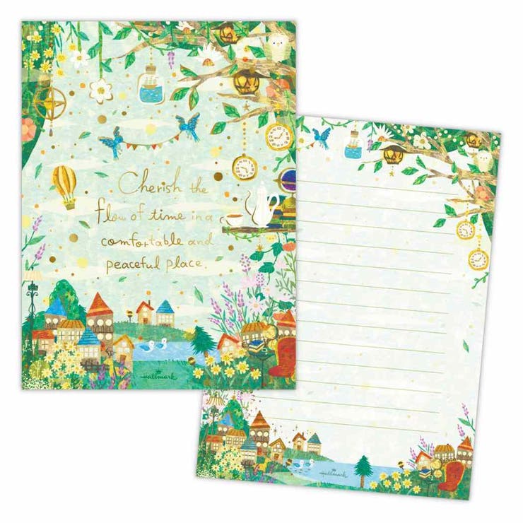 cinemacollection むうめぐ 便箋 レターパッド 心地よい時間 日本ホールマーク 手紙 便せん かわいい グッズ 文房具