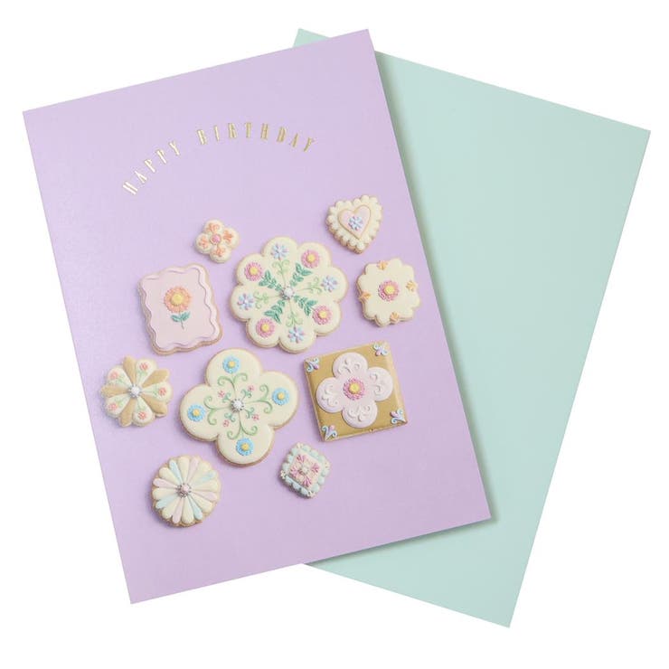 cinemacollection KUNIKA グリーティングカード バースデーカード purple Green Flash メッセージカード 誕生日 おしゃれ グッズ 文房具