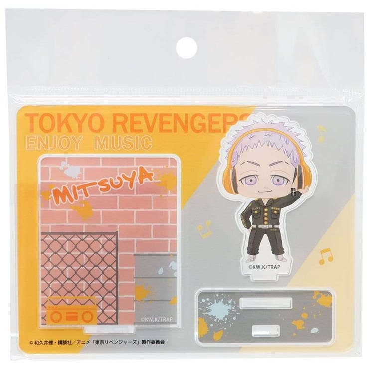 cinemacollection 東京リベンジャーズ アクリルスタンド コレクション雑貨 ENJOY MUSIC 三ツ谷隆 特攻服 少年マガジン カミオジャパン インテリア雑貨 アニメキャラクター グッズ ファッション雑貨