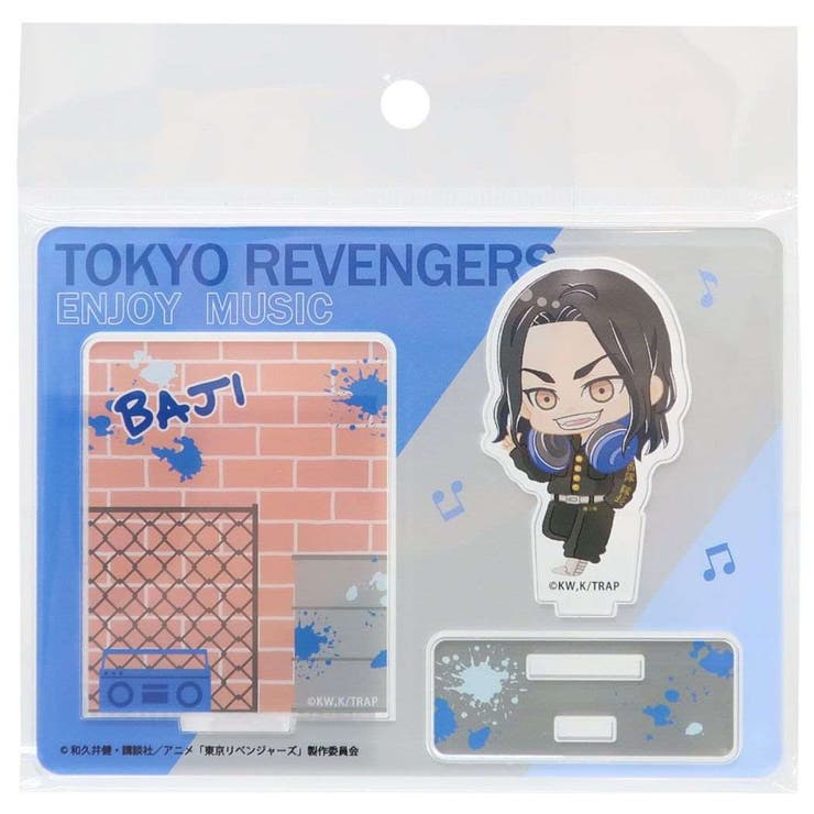 cinemacollection 東京リベンジャーズ アクリルスタンド コレクション雑貨 ENJOY MUSIC 場地圭介 特攻服 少年マガジン カミオジャパン インテリア雑貨 アニメキャラクター グッズ ファッション雑貨