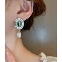 aimoha レトロパールピアス アクセサリー