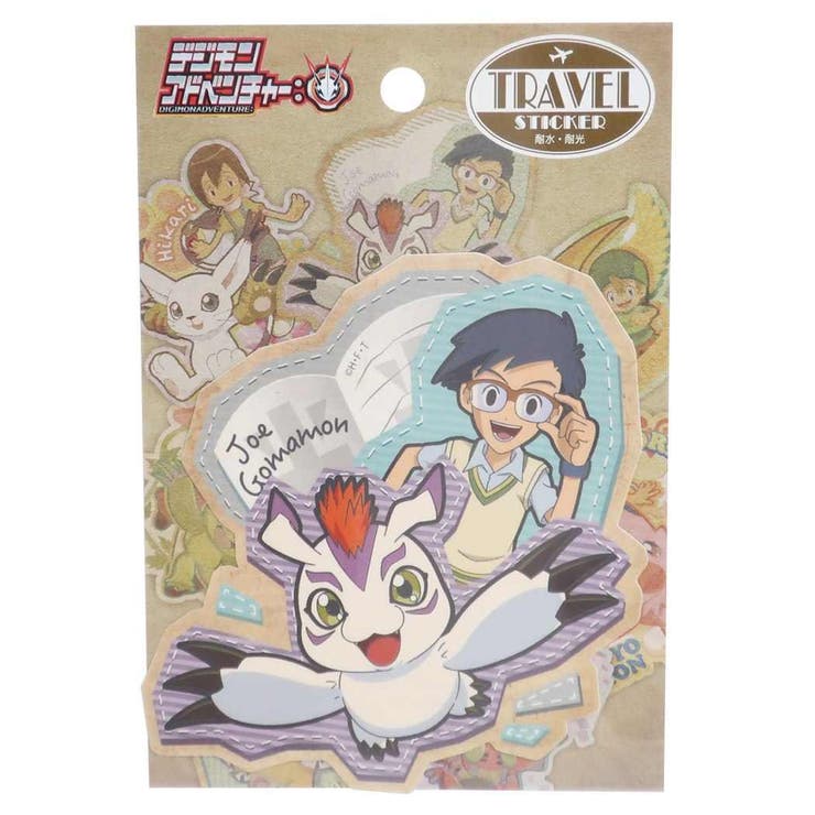 【10％OFFクーポン！11/27(木)1:59まで】cinemacollection デジモンアドベンチャー トラベル ステッカ..