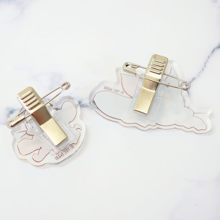 cinemacollection トムとジェリー クリップ 2wayアクリルバッジセット 2個セット つまみぐい ワーナーブラザース ティーズファクトリー プレゼント キャラクター グッズ ファッション雑貨