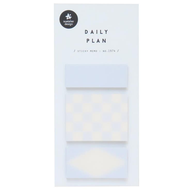 【10％OFFクーポン！1/16(金)1:59まで】cinemacollection スワテリエ 付箋 ふせん daily plan 60 S＆C シンプル 文具 付せん かわいい グッズ 文房具