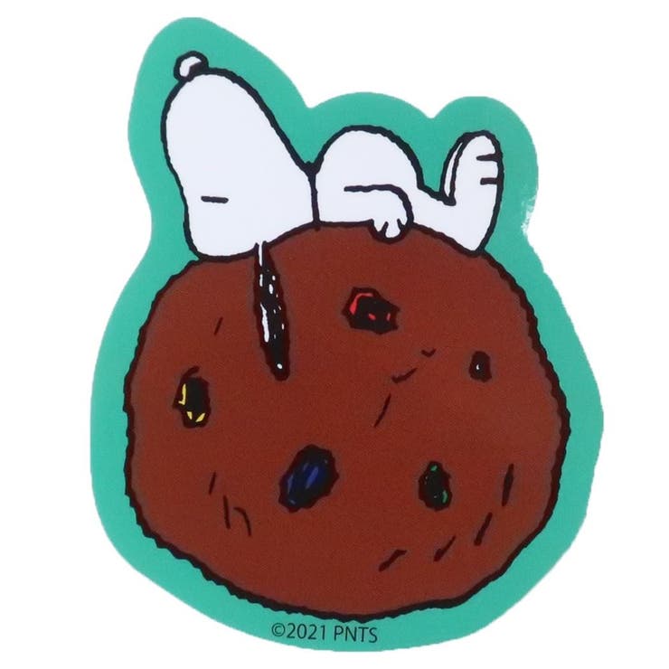 cinemacollection ステッカー スヌーピー ダイカット ビニール ステッカー クッキー ピーナッツ スモールプラネット デコシール 防水 キャラクター グッズ シネマコレクション 文房具