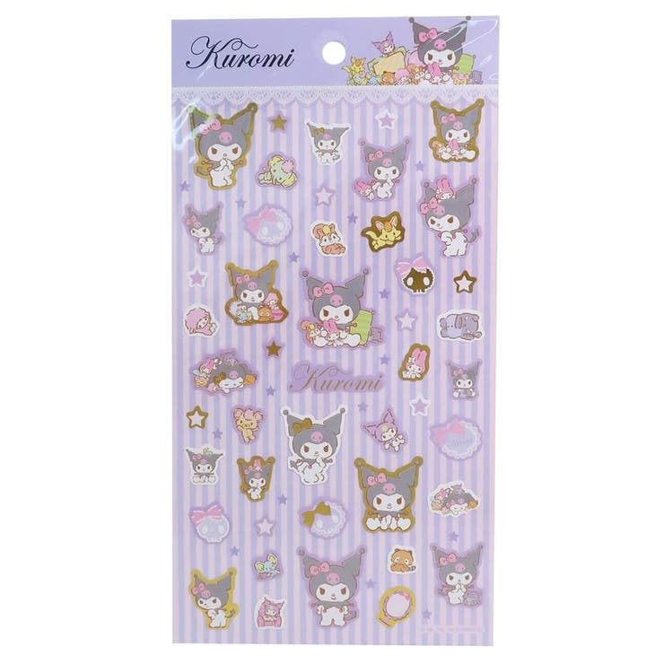 【10％OFFクーポン！12/11(木)1:59まで】cinemacollection クロミ シールシート ミニ シールセット ぬいぐるみ サンリオ 山野紙業 手帳デコ キャラクター グッズ シネマコレクション 文房具のサムネイル