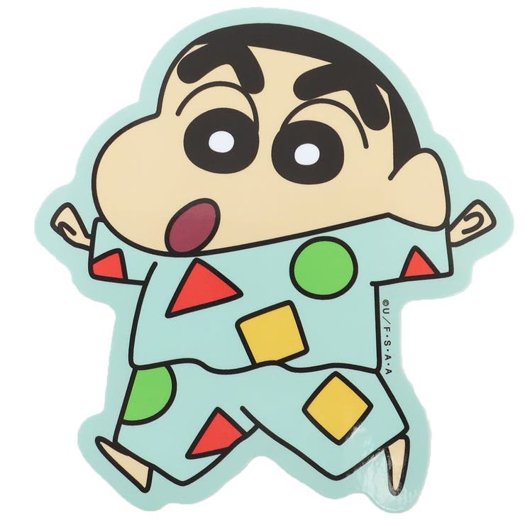 cinemacollection クレヨンしんちゃん ビッグシール アウトドアステッカー しんちゃん パジャマ スモールプラネット ビニールステッカー デコシール 耐水性 アニメキャラクター グッズ 文房具