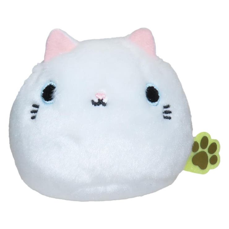 cinemacollection ねこだんご マスコット ミニぬいぐるみ しろ 復刻 猫 三英貿易 プレゼント かわいい ..