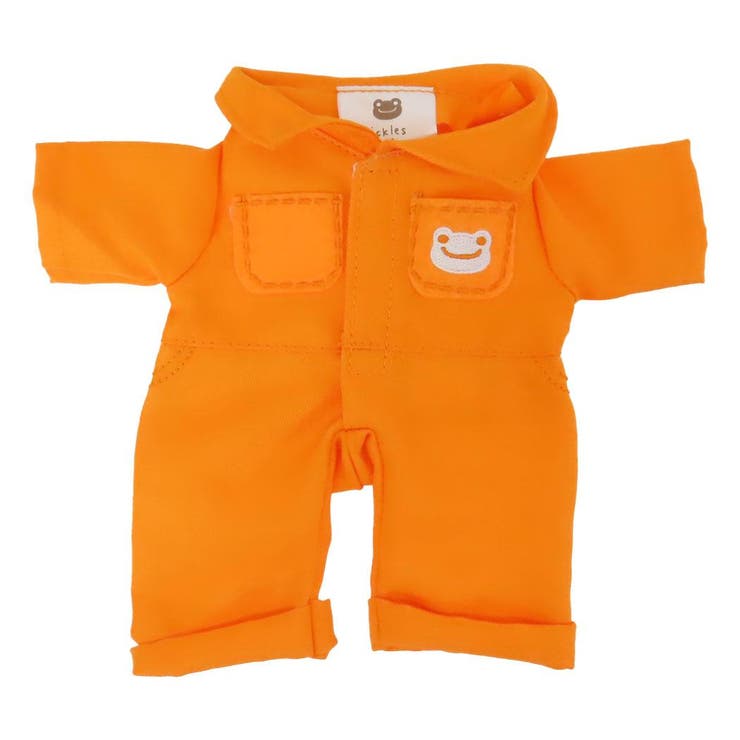 【10％OFFクーポン！2/23(月)1:59まで】cinemacollection かえるのピクルス ぬいぐるみ用小物 ツナギ OR ナカジマ ビーンドール用品 きせかえ コスチューム キャラクター グッズ ファッション雑貨