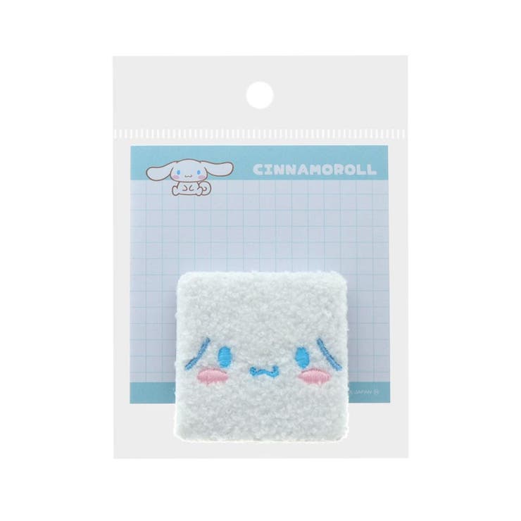 cinemacollection シナモロール メモ帳 もこもこクリップ付メモ Petit collection サンリオ サンスター文具 伝言 デスクメモ キャラクター グッズ その他