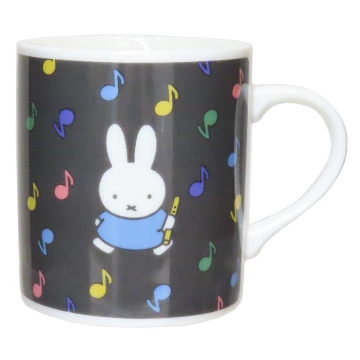 cinemacollection ミッフィー 磁器製マグカップ マグ MIFFY＆MUSIC 音符 ディックブルーナ 金正陶器 プ..