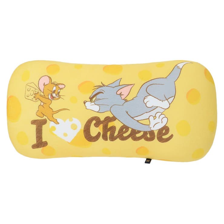 cinemacollection トムとジェリー クッション 腰当てクッション チーズにかこまれて ワーナーブラザー..