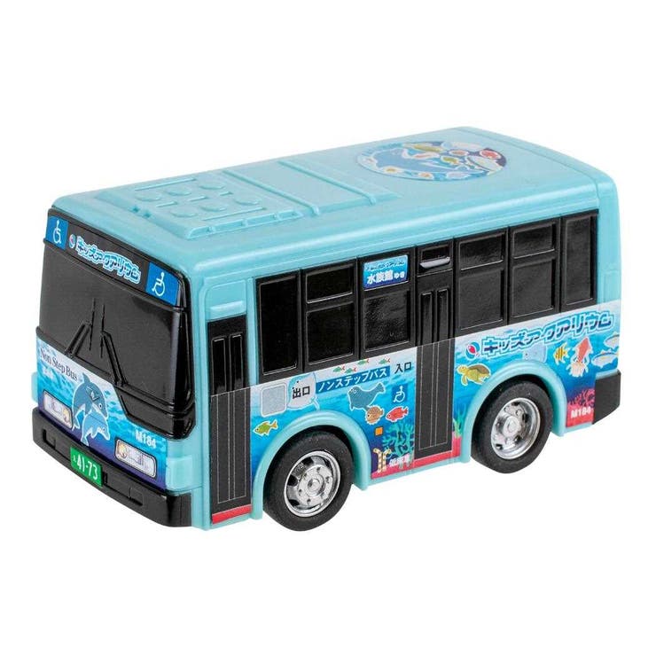 cinemacollection ドライブタウン おもちゃ プルバックカー NO.23 水族館バス 自動車 マルカ株式会社 ミニカー くるま のりもの グッズ ファッション雑貨