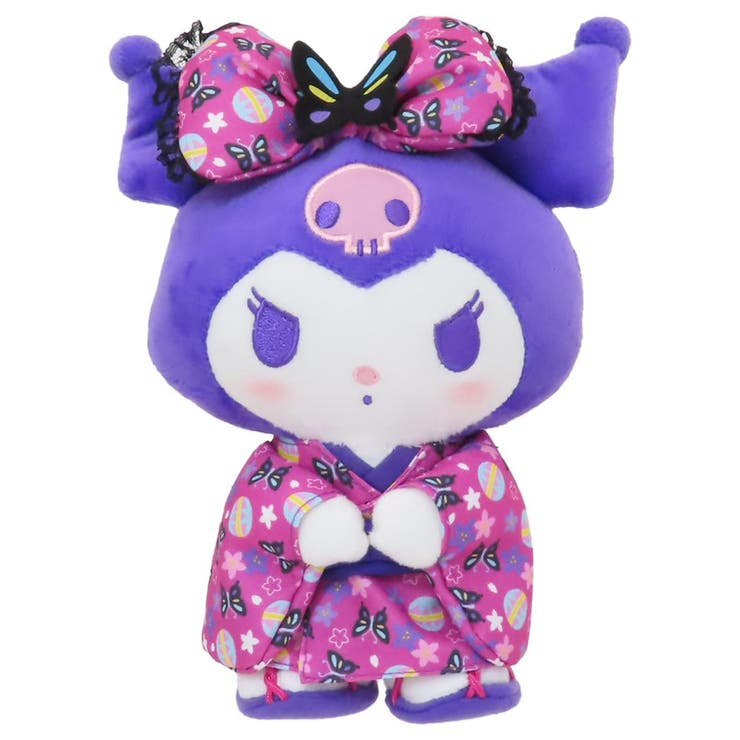 cinemacollection クロミ ぬいぐるみ プラッシュドールS ちょうちょ着物 サンリオ ナカジマ プレゼント キャラクター グッズ ファッション雑貨
