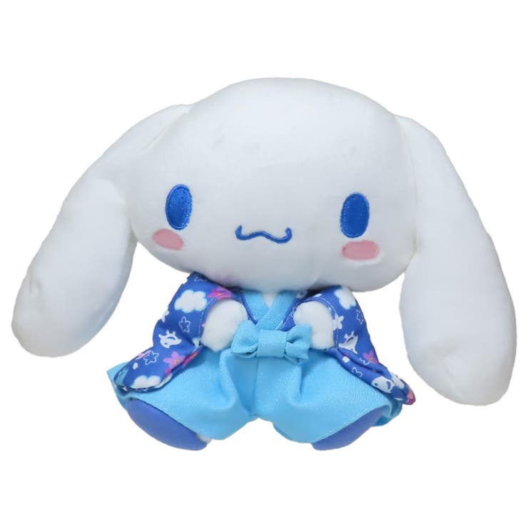 cinemacollection シナモロール ぬいぐるみ プラッシュドールS 千鳥着物 サンリオ ナカジマ プレゼント キャラクター グッズ ファッション雑貨