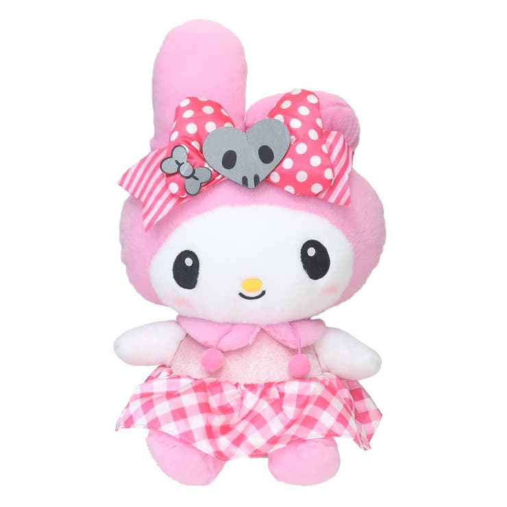 【10％OFFクーポン！1/16(金)1:59まで】cinemacollection マイメロディ ぬいぐるみ プラッシュドールM ピンクブラックパーティ サンリオ ナカジマ プレゼント キャラクター グッズ ファッション雑貨