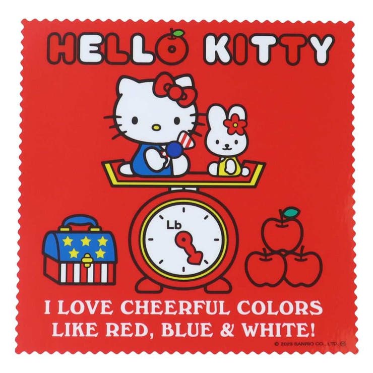 cinemacollection ハローキティ ビッグシール アウトドアステッカー はかり サンリオ スモールプラネット ビニールステッカー デコシール 耐水性 耐候性 キャラクター グッズ 文房具