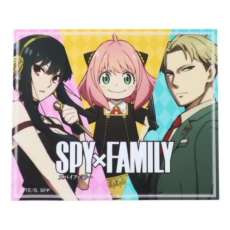 cinemacollection スパイファミリー SPY FAMILY ビッグシール アウトドアステッカー ビジュアル 少年ジャンプ スモールプラネット ビニールステッカー デコシール 耐水性 耐候性 アニメキャラクター グッズ 文房具