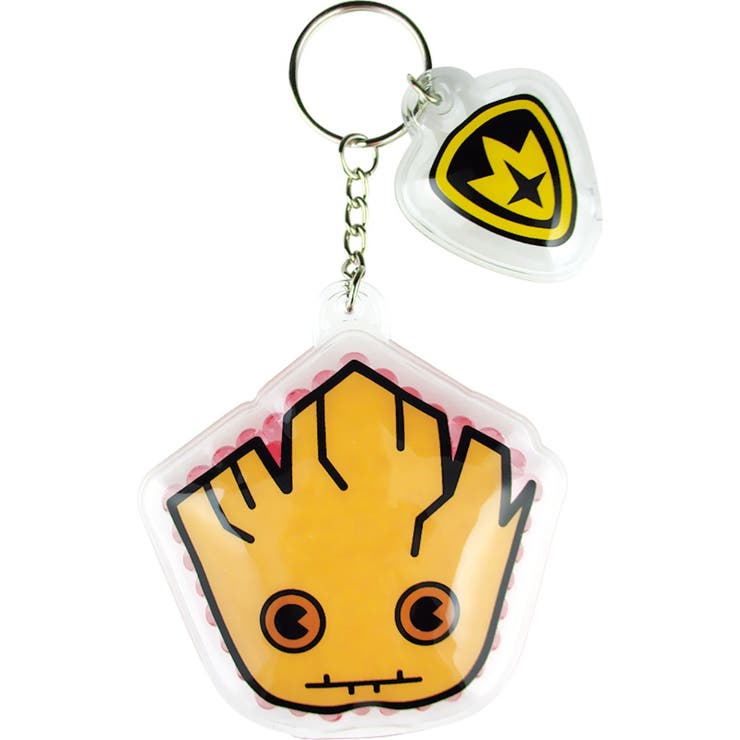 【10％OFFクーポン！2/23(月)1:59まで】cinemacollection グルート キーホルダー ジェルビーズキーホルダー マーベル ティーズファクトリー プチギフト バッグチャーム キャラクターグッズ MARVELCorner ファッション