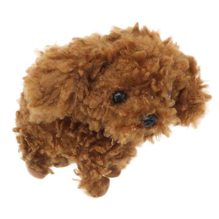 【ポイント2倍＆クーポン！3/11(水) 1:59まで】cinemacollection ぬいぐるみ 動物 まねまねトコトコ トイプードル 犬 オスト かわいい プレゼント 真似 どうぶつ グッズ ファッション雑貨
