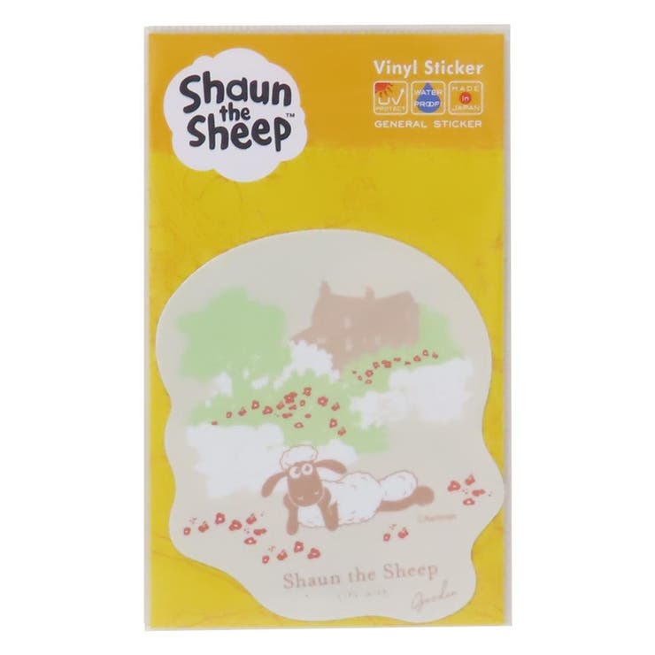 cinemacollection ひつじのショーン ダイカットシール ダイカットステッカー ガーデン ゼネラルステッカー 耐水耐光 デコステッカー キャラクター...