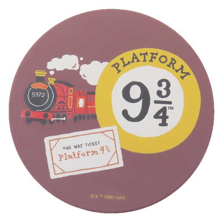 cinemacollection ハリーポッター コースター 吸水コースター 9と3/4番線 ワーナーブラザース マリモク..